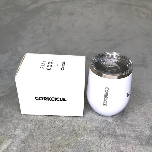 Corkcicle White Wine Tumblers With Baynard Logo 12oz. New